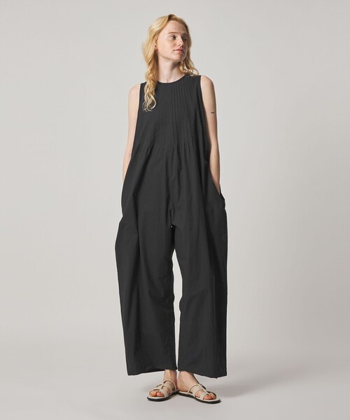オールインワン 「Steven Alan」コットン ポプリン ピンタック オールインワン レディースの画像