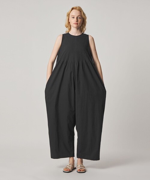 オールインワン 「Steven Alan」コットン ポプリン ピンタック オールインワン レディースの画像
