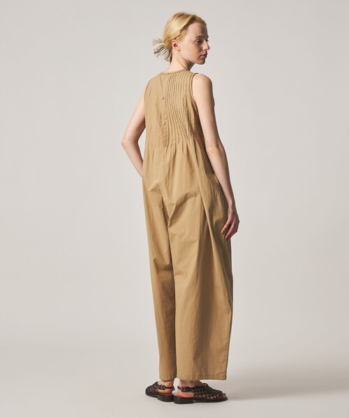 オールインワン 「Steven Alan」コットン ポプリン ピンタック オールインワン レディースの画像
