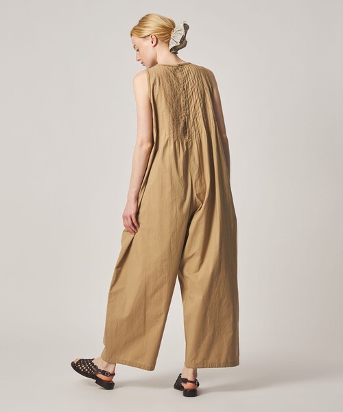 オールインワン 「Steven Alan」コットン ポプリン ピンタック オールインワン レディースの画像