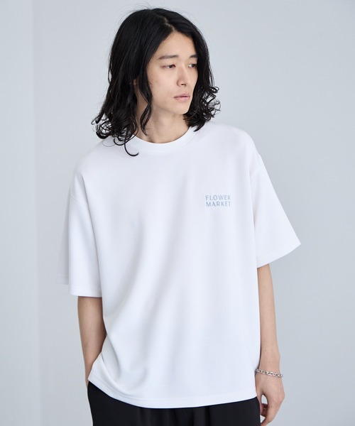 RAGEBLUE（レイジブルー） tシャツ 「LUXURY+EASY」DRAPE CREW NECK