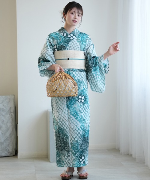 有松絞り 絞り浴衣 超美品 160cm少しふくよかさんに 浴衣 有松絞り つゆくさの有松鳴海絞り浴衣：つゆくさ公式通販サイト
