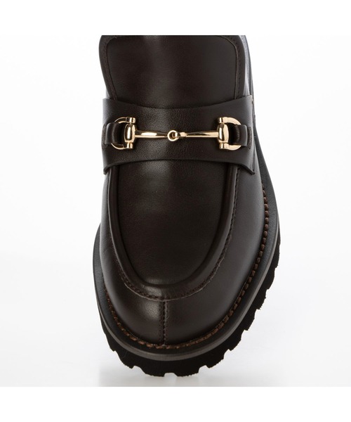 「Mode et Jacomo」 シューズ 22.5cm ダークブラウン レディース_画像6