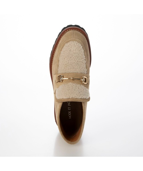 「Mode et Jacomo」 シューズ 22.5cm ダークブラウン レディース_画像9