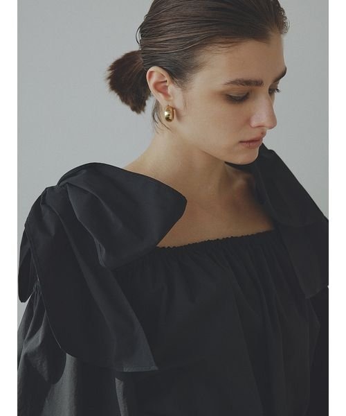 「styling/」 長袖ブラウス ONE SIZE ブラック レディース_画像5