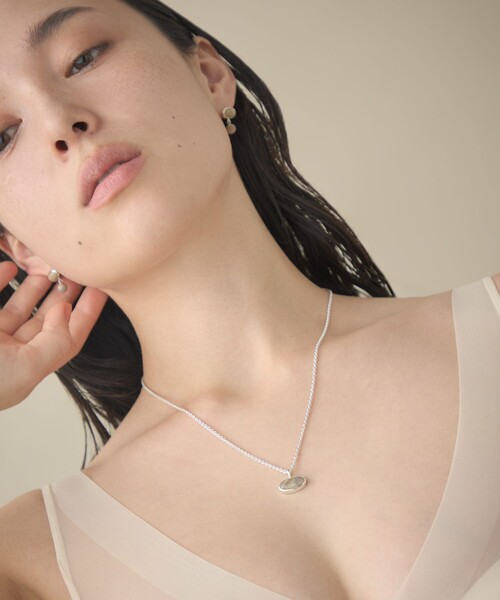ete bijoux（エテ ビジュー） ネックレス 「スフィア」 アゲート