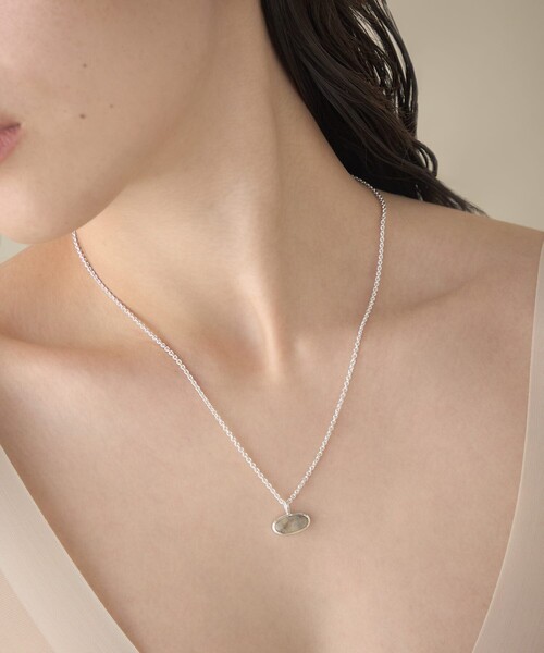 ete bijoux（エテ ビジュー） ネックレス 「スフィア」 アゲート