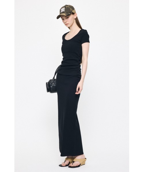 ワンピース SCOOP NECK JERSEY ドレスの画像