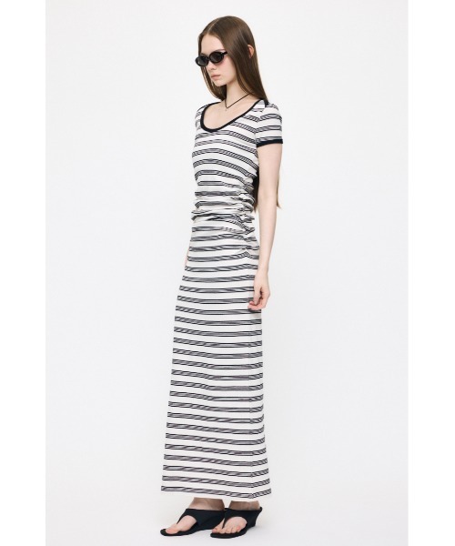 ワンピース SCOOP NECK JERSEY ドレスの画像