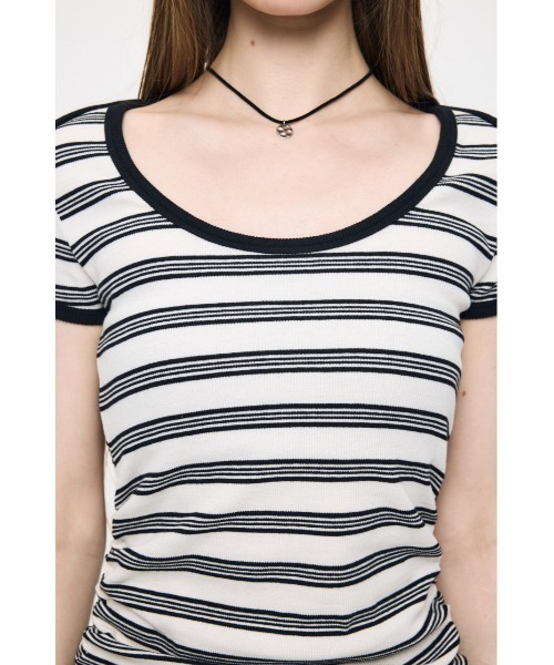 ワンピース SCOOP NECK JERSEY ドレスの画像