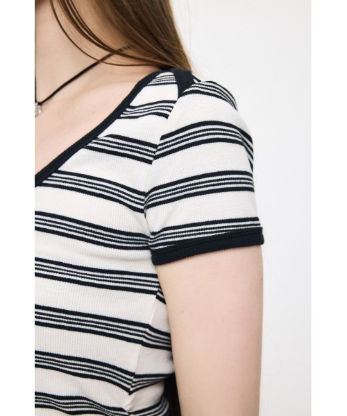 ワンピース SCOOP NECK JERSEY ドレスの画像