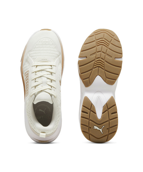 「PUMA」 ローカットスニーカー 25.0cm ブラック×ホワイト レディース_画像6