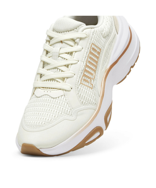 「PUMA」 ローカットスニーカー 25.0cm ブラック×ホワイト レディース_画像8