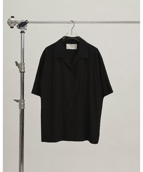 ブラウス シャツ Silky Halfsleeve Shirts レディースの画像