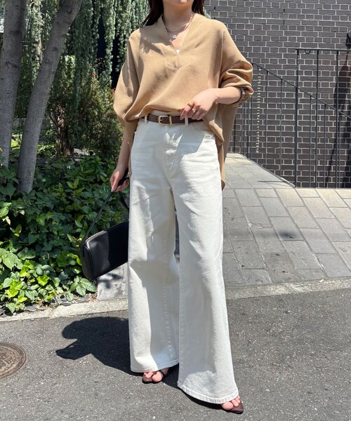 「COLLAGE GALLARDAGALANTE」 パンツ 1 グレー レディース_画像2