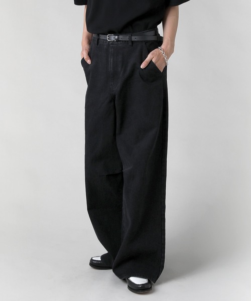 「EPIC」 デニムパンツ X-LARGE ブラック メンズ_画像7