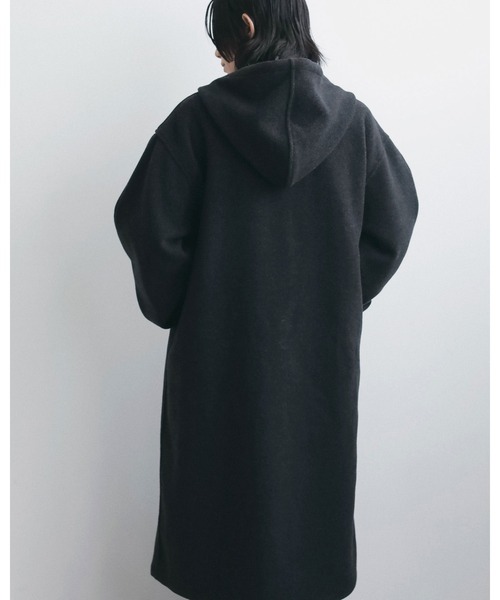 アンヌーク　anuke Hooded Coat フーデットコート　38 anuke（アンヌーク） ステンカラーコート コート Wool Hoodie Coat