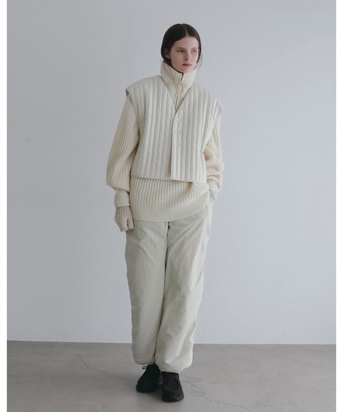 anuke（アンヌーク） ステンカラーコート コート Wool Hoodie Coat