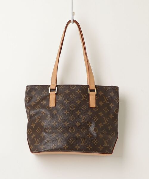 「LOUIS VUITTON」 モノグラム カバ・ピアノ トートバッグ - ブラウン レディース_画像2