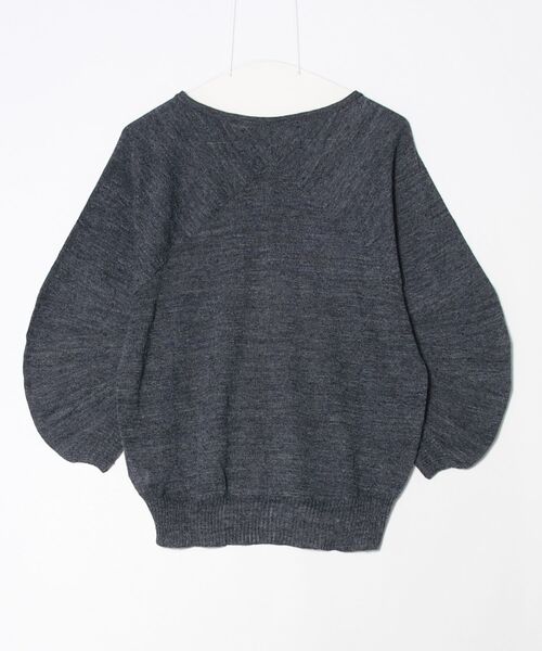 「boussole」 長袖ニット 1 ブルー レディース_画像2