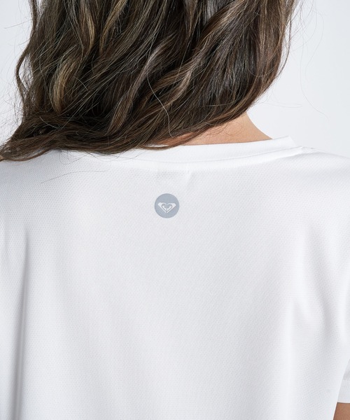 「ROXY」 半袖Tシャツ MEDIUM グレー レディース_画像4