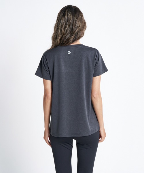 「ROXY」 半袖Tシャツ MEDIUM グレー レディース_画像7