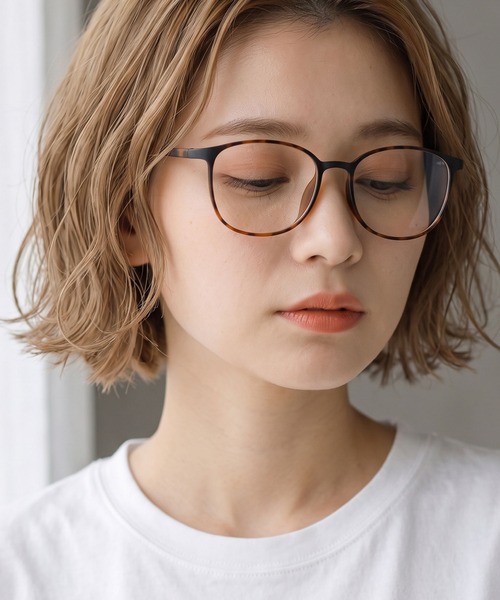 kumukuku cocoriang ディーラー製 洋服 レジンアイ メガネ colleca la（コレカラ） 伊達メガネ メガネ 眼鏡 「軽量」ソフト