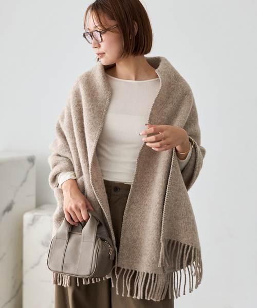 ストール マフラー 「追加」LAPUAN KANKURIT / ラプアンカンクリ 別注 POCKET ショール レディース