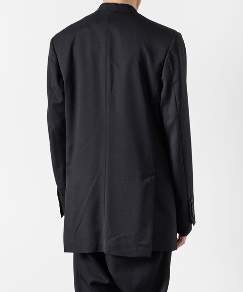 ato メンズテーラードジャケット【ノーカラー】 ATO ジャケット テーラードジャケット HOLLOW COLLAR JACKET