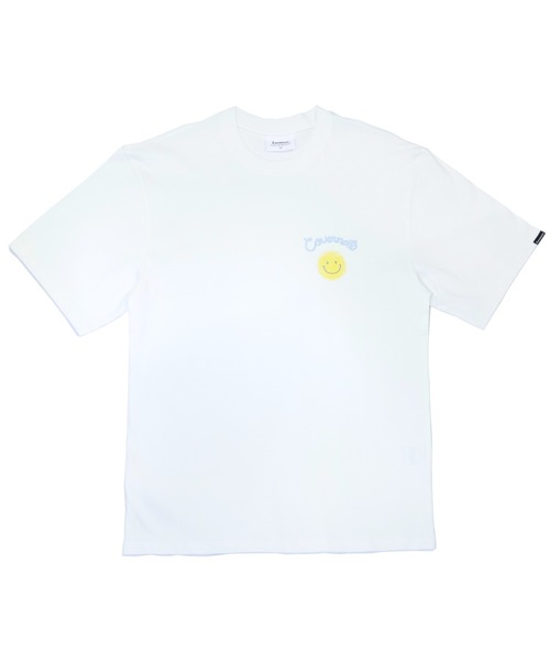 Tシャツ・カットソー COVERNAT Small Authentic T-Shirt White Authentic Logo T-Shirt White - Covernat | 60% - Asian