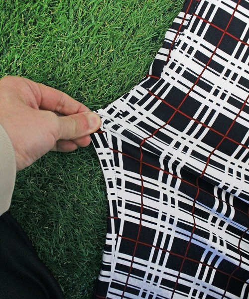 TopIsm（トップイズム） ゴルフ カモフラチェック柄 ストレッチ ゴルフ