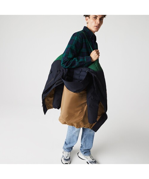 激安超安値 LACOSTE マウンテンパーカー バイカラー ウインドブレーカー ジャケット・アウター
