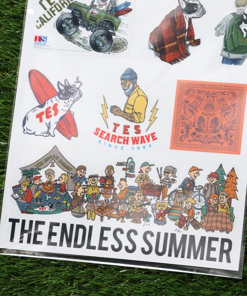 The Endless Summer ステッカー TES × POP FIRE A4 STICKER
