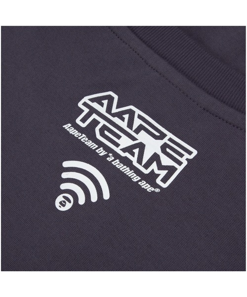 AAPE トレーナー AAPE BY A BATHING APE トレーナー スウェット NOW RAGLAN CREW