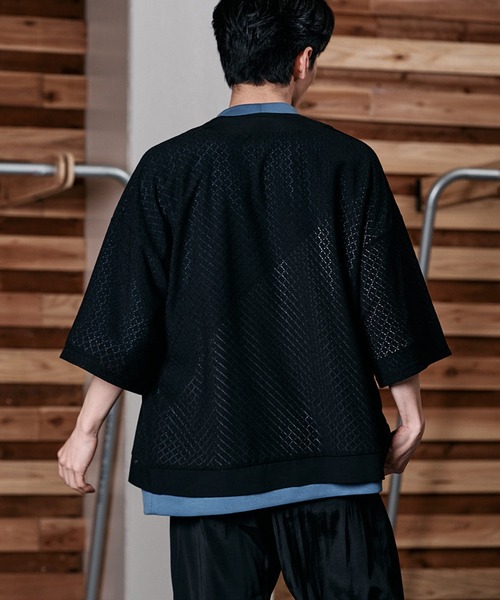 NO ID.（ノーアイディー） カーディガン 「NO ID.」Lace Cardigan