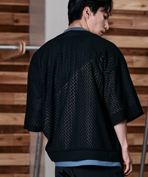NO ID.（ノーアイディー） カーディガン 「NO ID.」Lace Cardigan