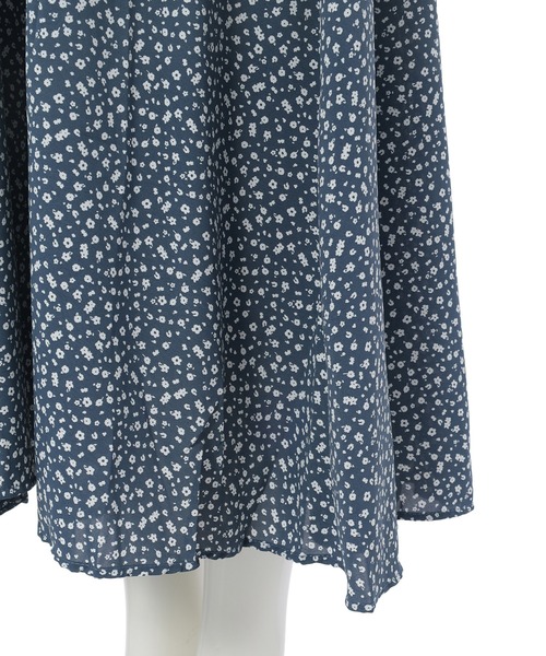 fifth ワンピース 小花柄カシュクールロングワンピース