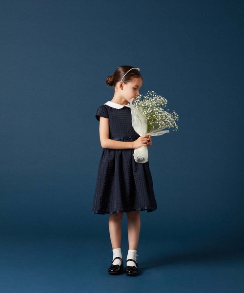靴付き 子ども用ドレス+ボレロ120cm アーヴェヴェ 美品 アー・ヴェ・ヴェ a.v.v [110－130]【セレモニースタイル