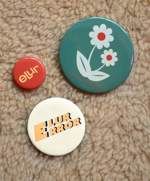 eLur（エラー） バッジ 缶バッジセット : ZOZOTOWN Yahoo!店 - 通販