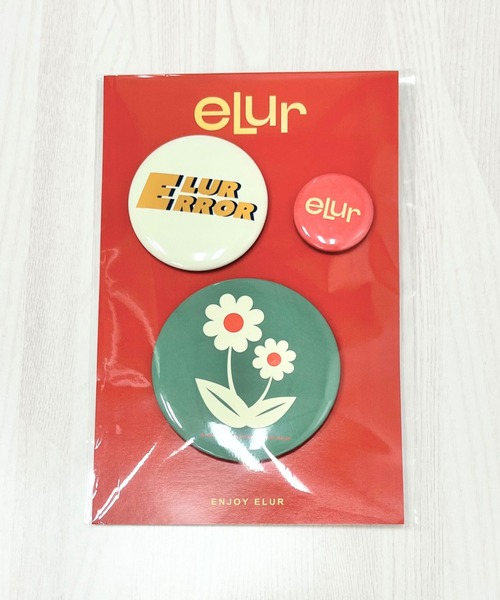 eLur（エラー） バッジ 缶バッジセット : ZOZOTOWN Yahoo!店 - 通販