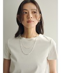tシャツ 半袖 シルクタッチコットンスリムフィ...の詳細画像3