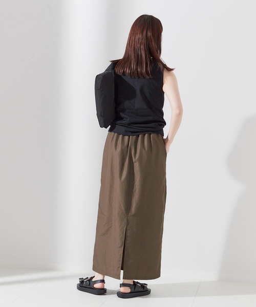 スカート 「追加2」エクセルテックイージーマキシスカート レディース  