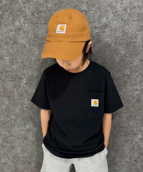 Carhartt カーハート キッズ半袖ポケットTシャツ Carhartt（カーハート） tシャツ 半袖 グラフィック ポケット Tシャツ