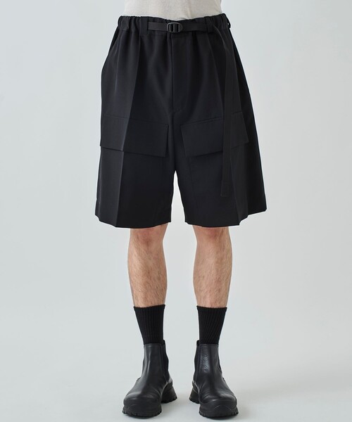 UJOH（ウジョー） パンツ STUDIOUS別注 Pocket Short PNT メンズ