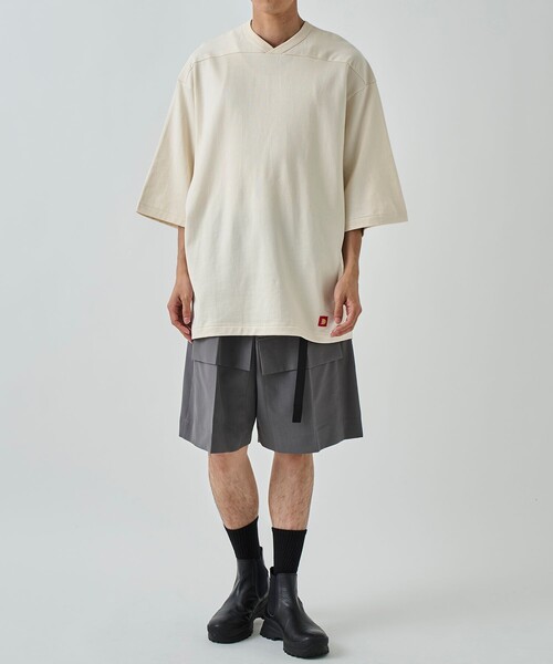 UJOH（ウジョー） パンツ STUDIOUS別注 Pocket Short PNT メンズ