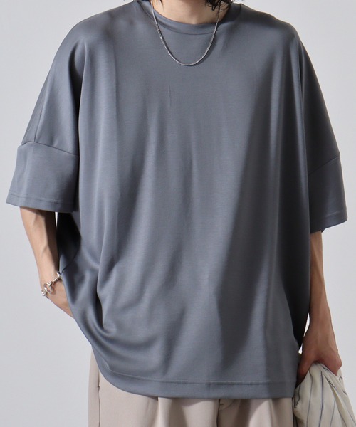 tシャツ 「接触冷感」ポンチ ドルマン TEE レディース FUNALIVE tシャツ WS select 接触冷感クールポンチ ドルマンT