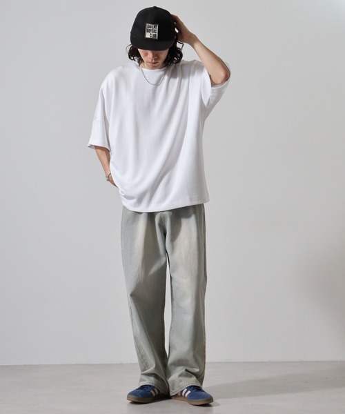 tシャツ 「接触冷感」ポンチ ドルマン TEE レディース FUNALIVE tシャツ WS select 接触冷感クールポンチ ドルマンT