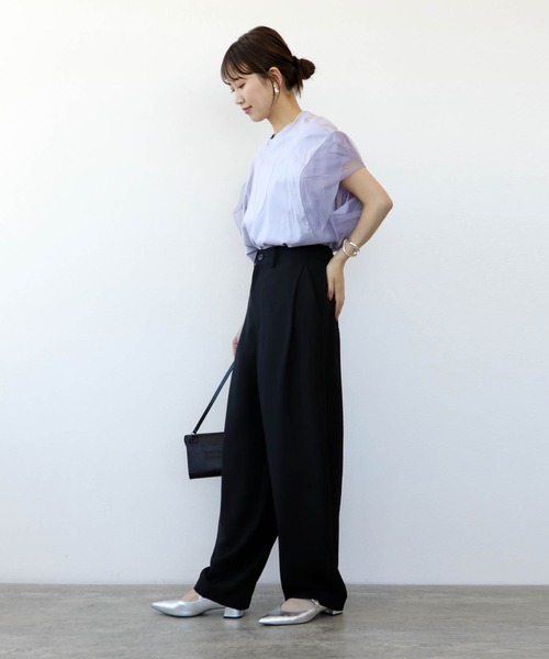 Jines パンツ バルーンタックパンツ レディース : ZOZOTOWN