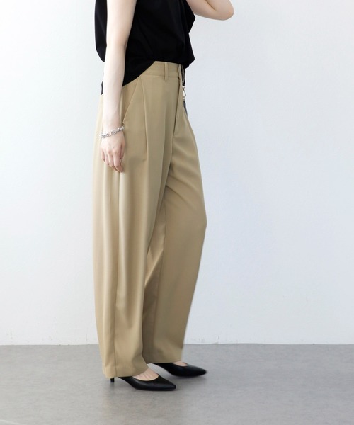 Jines パンツ バルーンタックパンツ レディース : ZOZOTOWN