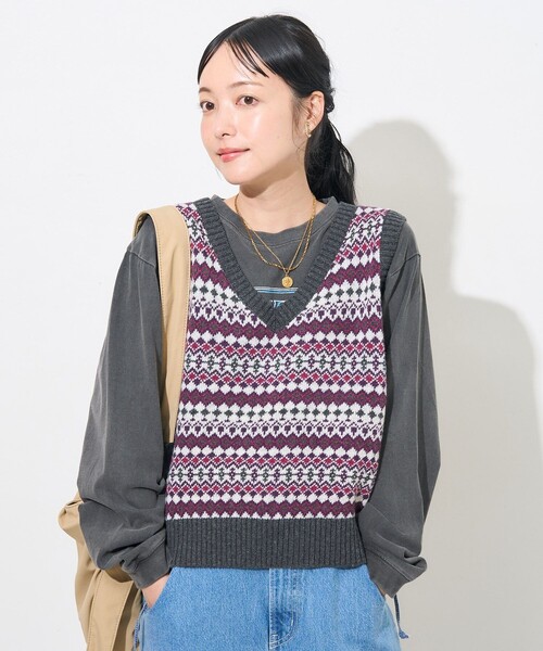 FREAK'S STORE（フリークスストア） ニット セーター ノルディック